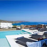 Luxury White Villa W Private Pool In Mikonos Villa Kalafatis