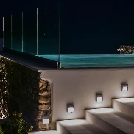 Luxury White Villa W Private Pool In Mikonos * Kalafatis