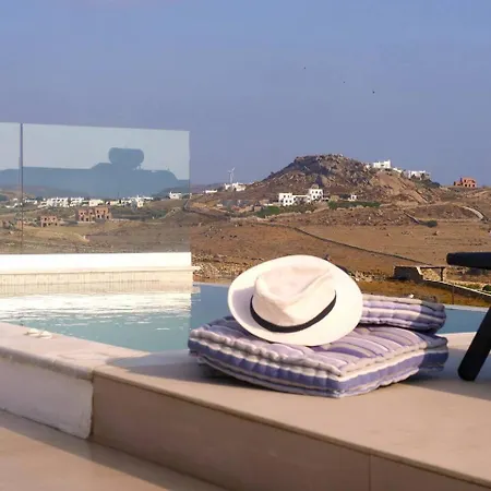 Luxury White Villa W Private Pool In Mikonos Kalafatis