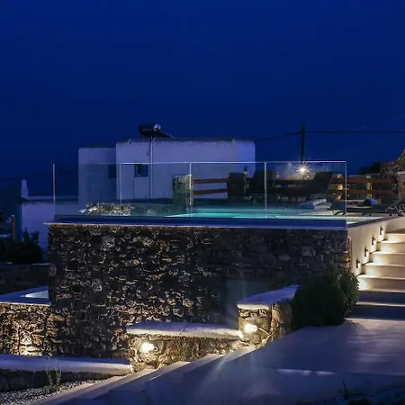 Luxury White Villa W Private Pool In Mikonos * كالافاتيس