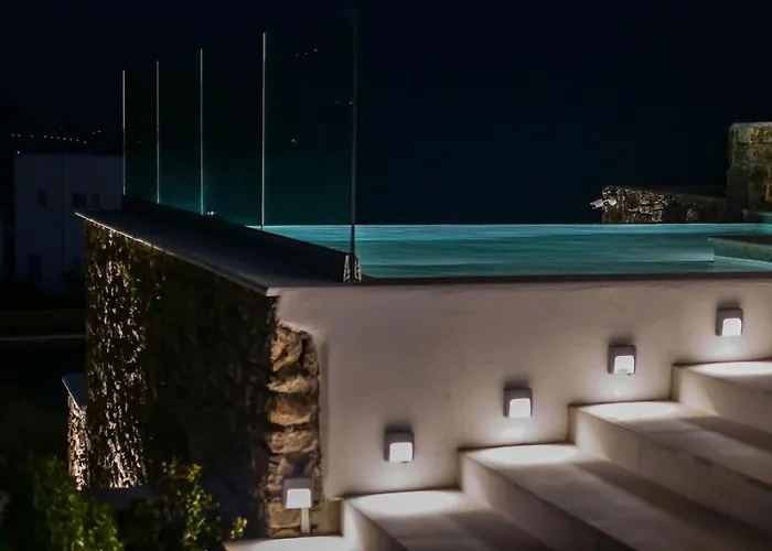 Luxury White Villa W Private Pool In Mikonos * كالافاتيس
