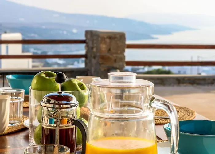 Luxury White Villa W Private Pool In Mikonos カラファティス