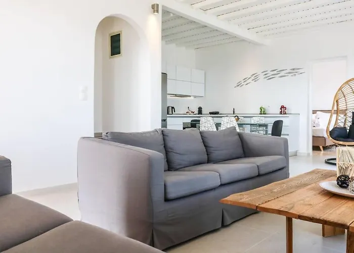 ヴィラ Luxury White Villa W Private Pool In Mikonos