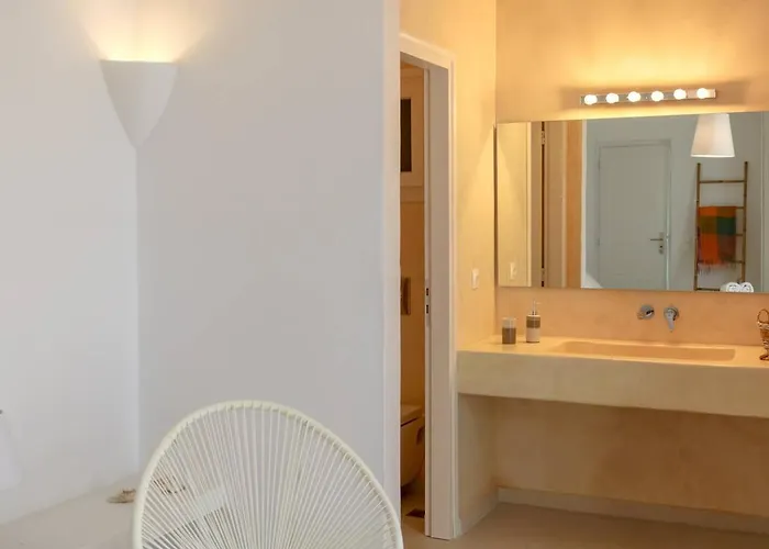 Vila Luxury White Villa W Private Pool In Mikonos