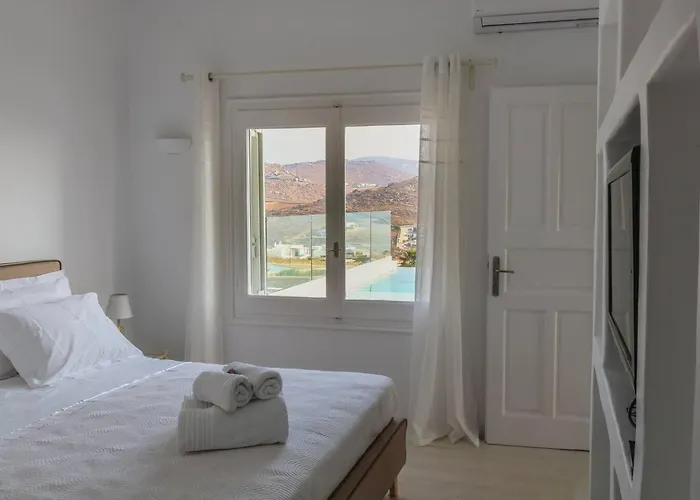 Vila Luxury White Villa W Private Pool In Mikonos