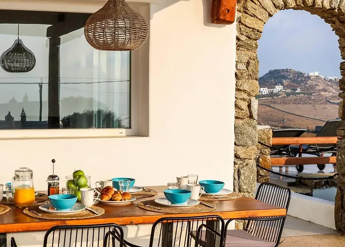 Vila Luxury White Villa W Private Pool In Mikonos