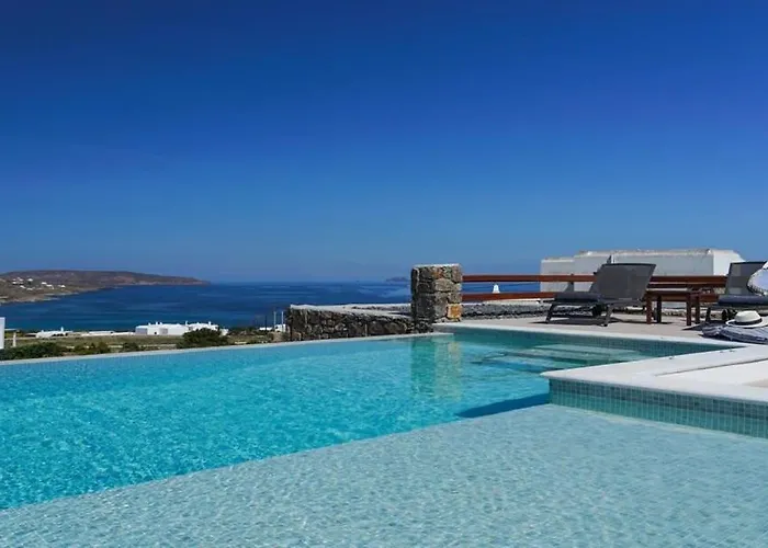 Luxury White Villa W Private Pool In Mikonos Vila