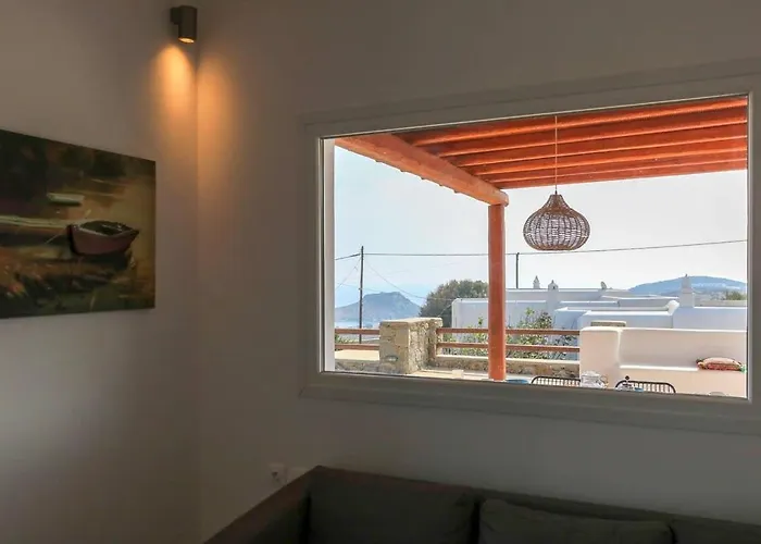 Luxury White Villa W Private Pool In Mikonos Kalafatis