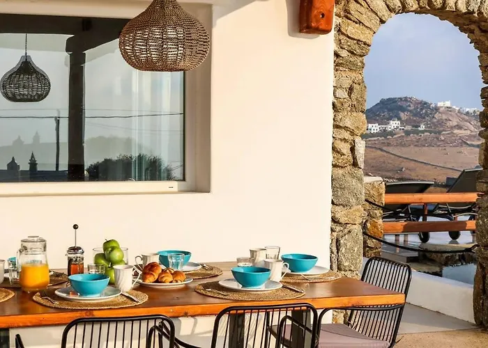 Luxury White Villa W Private Pool In Mikonos Vila